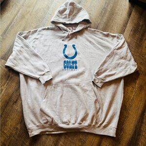 Indianapolis Colts Majestic Hoodie Size 6XL Mens NFL Football Big Tall